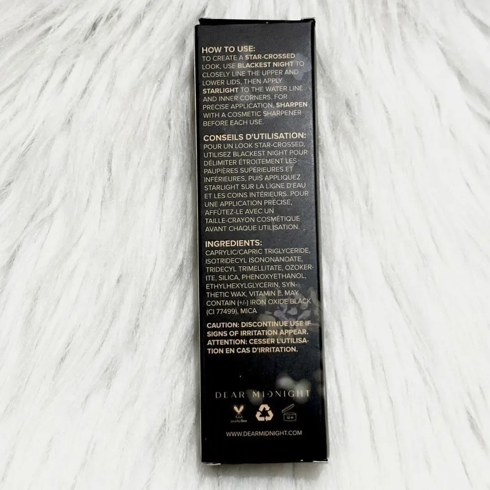 Dear Midnight Atelier Star-Crossed Eyeliner Duo New in Box, One Black One Silver